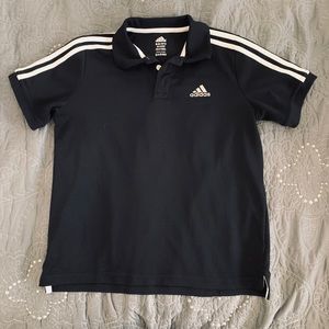 Adidas jersey collar neck shirt